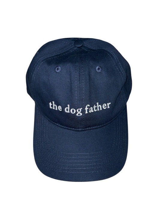 Other - the dog father Navy Dog Dad Baseball Cap NWOT